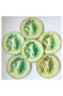 Home Tableware & Barware | 19th Century French Salins Majolica Asparagus Plates- Set of 6 - JJ94041