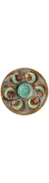 Home Tableware & Barware | 19th Century Majolica Fish Heads Oyster Plate Onnaing - MC46963