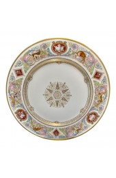 Home Tableware & Barware | 19th Century Sevres’ Chateau De Fountain Bleu Dinner Plate - OO87501