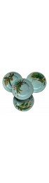Home Tableware & Barware | Antique French Porcelain Hand-Painted Dinner Plates- Set of 4 - KL76002