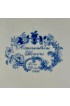 Home Tableware & Barware | Antique Jones & Walley Blue Amaranthine Flowers English Transferware Dinner Plates- Set of 6 - NL88308