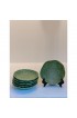 Home Tableware & Barware | Antique Majolica Lettuce Leaf Pottery Plates- Set of 6 - VM56925