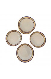 Home Tableware & Barware | Bern Lan Fine China Company of Bavaria Blue and 22K Gold Small Bowls - Set of 12 - WB59894