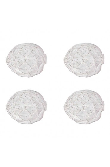 Home Tableware & Barware | Bordallo Pinheiro Artichoke Dinner Plate White, Set of 4 - JX27508