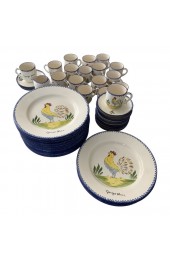 Home Tableware & Barware | Charolles Georges Blanc Rooster Dinnerware Set- 51 Pieces - XQ20627