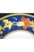 Home Tableware & Barware | Early 20th Century Bernardaud Limoges Cobalt Roma Bleu Greek Key Floral Saucer Plates - Set of 6 - WQ58756