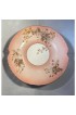 Home Tableware & Barware | Early 20th Century Limoges France L. Sazerat Porcelain Pink Luncheon Plates With Blue Daisies - Set of 5 - BG70234