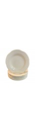Home Tableware & Barware | Early 21st Century Pottery Barn Emma Lunch Plates- Set of 6 - LY07103