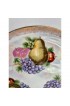 Home Tableware & Barware | Hollywood Regency Gold Fruit Porcelain Plate and Platter Set - WE47535