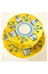 Home Tableware & Barware | Italian Ceramiche Cosmolena Amalfi Coast Hand Painted Plates -- New - GN41341