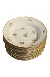 Home Tableware & Barware | Late 19th Century Meissen Soup Bowls - Set of 10 - JM12558