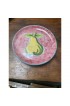 Home Tableware & Barware | Late 20th Century Alcobaca Portugal Hand Painted Pear Plates - Set of 4 - CK32881