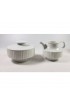 Home Tableware & Barware | Late 20th Century Mid-Century Modern Arcta Thomas Germany Modernist Cups + Saucers & Sugar + Creamer - 10 Pieces - DW85881