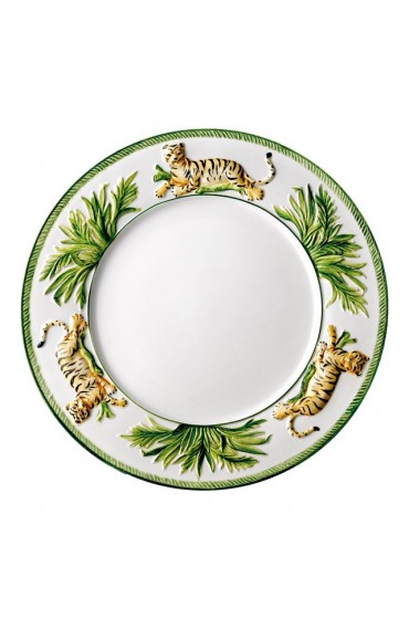 Home Tableware & Barware | Les Ottomans La Menagerie Ottomane Tiger Salad Plates, Set of 4 - JI73419
