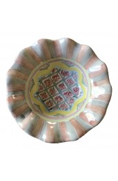 Home Tableware & Barware | Mackenzie Childs Ruffled Rose Cottage Bowl - XM30068