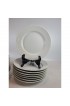Home Tableware & Barware | Mid 20th Century Royal Copenhagen White Half Lace Dinnerware Set- 32 Pieces - LD59316
