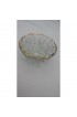 Home Tableware & Barware | Mid Century 24 Kt Trimmed Diamond Cut Bowl - EX40893
