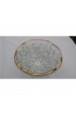 Home Tableware & Barware | Mid Century 24 Kt Trimmed Diamond Cut Bowl - EX40893