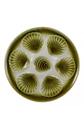 Home Tableware & Barware | Mid-Century French Orchies Moulin De Loupes Oyster Plate - NF42133