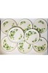Home Tableware & Barware | Mid-Century Hops Salad Plates With Gold Trim - Set of 8 - NZ64112