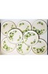 Home Tableware & Barware | Mid-Century Hops Salad Plates With Gold Trim - Set of 8 - NZ64112