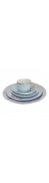 Home Tableware & Barware | Poc a Poc Tahiti Fish Design Limoges China Set - 5 Pieces - QZ44616