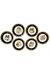 Home Tableware & Barware | Porcelain Plates With Fruit Motifs - CN63612