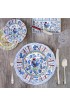 Home Tableware & Barware | Rooster Blue 9 Melamine Salad Plate, Set of 4 - NP60803