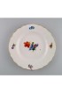 Home Tableware & Barware | Saxon Flower Dinner Plates in Hand-Painted Porcelain from Royal Copenhagen, Set of 8 - JZ02209