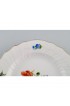 Home Tableware & Barware | Saxon Flower Dinner Plates in Hand-Painted Porcelain from Royal Copenhagen, Set of 8 - JZ02209