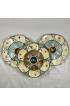 Home Tableware & Barware | Simon Fielding English Majolica Fan & Insect Turquoise & Brown Oyster Plate - KU81139