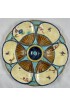 Home Tableware & Barware | Simon Fielding English Majolica Fan & Insect Turquoise & Brown Oyster Plate - KU81139