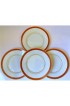 Home Tableware & Barware | Vintage Alberto Pinto for Raynaud Coral & Ivory Limoges Dinner Plates - Set of 4 - KQ24805