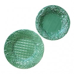 Home Tableware & Barware | Vintage Bordallo Pinheiro Large Plates- Set of 2 - HV71464
