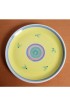 Home Tableware & Barware | Vintage Italian Yellow Faience Hand Painted Dinner Plates - Set of 4 - PF01710