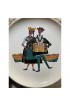Home Tableware & Barware | Vintage Landert Moritz Kennel Swiss Serving & Dessert Fondue Plates, 7 Pieces - OW83103