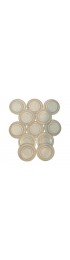 Home Tableware & Barware | Vintage “Lavallière” Hollywood Regency Aqua, Pink & Gold Castleton Bone China Set- 24 Pieces - CS81073