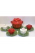 Home Tableware & Barware | Vintage Majolica Cabbage Ware Soup & Salad Dinnerware - Set of 13 - UJ14261