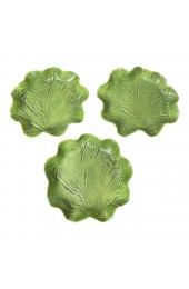 Home Tableware & Barware | Vintage Pat Young Dodie Thayer-Style Cabbage Plates- Set of 3 - LA78404