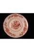 Home Tableware & Barware | Vintage Rust & Blue Flowers in Basket Plate - WR28101