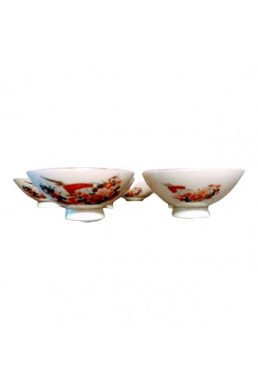 Home Tableware & Barware | Vintage Satsuma Japanese Porcelain Bowls- Set of 6 - ER45912