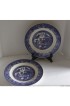 Home Tableware & Barware | Vintage Spode-Style Blue Willow Plates - a Pair - OM91161