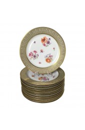 Home Tableware & Barware | Vintage Tirschenreuth Porcelain Service Plates- Set of 12 - JY10241