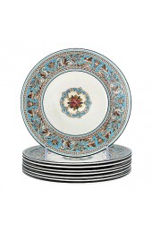 Home Tableware & Barware | Wedgwood Florentine Enameled Plates, Set of 8 - SN87245