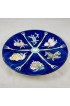 Home Tableware & Barware | Wedgwood Majolica Japonisme Cobalt Blue Pickle and Fork Plate, Dated 1879 - NA76995