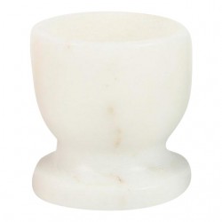 Home Tableware & Barware | White Marble Egg Cup - PC31118