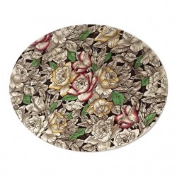 Home Tableware & Barware | 1930s Myott & Sons Large Floral Oval Serving Platter - PO67394