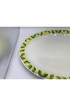 Home Tableware & Barware | 1960s Italian Ceramic Serving Tray With Sculptural Lemon Motif Border - VD24394