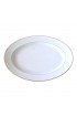 Home Tableware & Barware | 1980s 80s Gold & White Serving Platter Porcelain Large Oval Noritake Tray Vintage - DF33900
