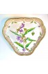 Home Tableware & Barware | 1990s Royal Copenhagen Flora Danica Triangular Bowl on Foot, Campanula Trachelium L. - CN85965